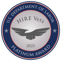 DOL HIRE VETS MEDALLION AWARD